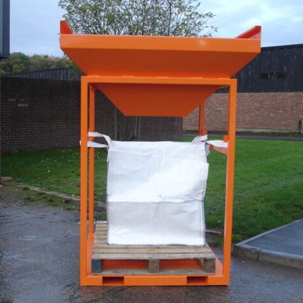 Bulk Bag Hopper Forklift Attachment