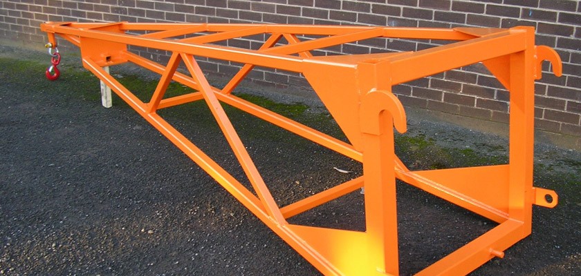 Telehandler Roof Truss Jib - Invicta Forks & Attachments